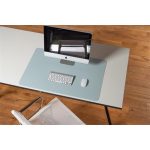 Könyökalátét, PP, 90x60 cm, RS OFFICE, "Puro Sens Stijl Soft Aqua"