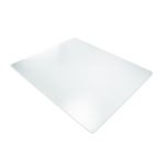 Székalátét, szőnyegre, polikarbonát, 130x120 cm, RS OFFICE "Ecogrip Solid"