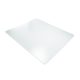 Székalátét, szőnyegre, polikarbonát, 130x120 cm, RS OFFICE "Ecogrip Solid"