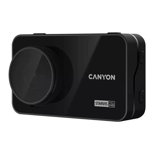 Autós fedélzeti kamera, FullHD 1080p, 2MP, CANYON "DVR10GPS"