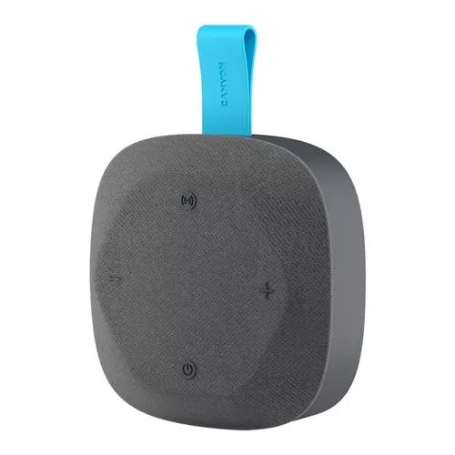 Hangszóró, hordozható, Bluetooth 5.3, CANYON "Hexagon 10", szürke-kék