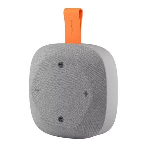 Hangszóró, hordozható, Bluetooth 5.3, CANYON "Hexagon 10", szürke-narancs