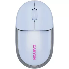   Egér, vezeték nélküli, dual-mode kapcsolat, optikai, CANYON "OnClick 24", kék