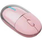 Egér, vezeték nélküli, dual-mode kapcsolat, optikai, CANYON "OnClick 24", rózsaszín