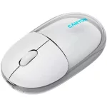 Egér, vezeték nélküli, dual-mode kapcsolat, optikai, CANYON "OnClick 24", fehér