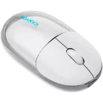 Egér, vezeték nélküli, dual-mode kapcsolat, optikai, CANYON "OnClick 24", fehér