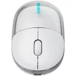 Egér, vezeték nélküli, dual-mode kapcsolat, optikai, CANYON "OnClick 24", fehér