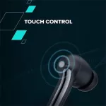 Fülhallgató, TWS vezeték nélküli, Bluetooth 5.4, CANYON "OnGo 9", zsálya