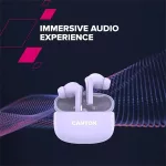 Fülhallgató, TWS vezeték nélküli, Bluetooth 5.4, CANYON "OnGo 9", levendula