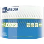 CD-R lemez, 700MB, 52x, 50 db, zsugor csomagolás, MYMEDIA (by VERBATIM)