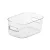 Műanyag tárolódoboz, 0,6 liter, SMARTSTORE "Compact Clear XS", átlátszó