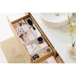 Fiókrendező, 10x6x10 cm, SMARTSTORE "Compact", fehér