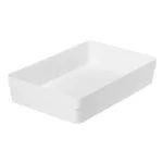 Fiókrendező, 30x6x20 cm, SMARTSTORE "Compact", fehér