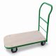 Szállítókocsi, kézi, 200 kg teherbírás, zöld-barna