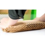 Csomagolópapír, méhsejtcellás, 250m x 400mm, 80 g, barna