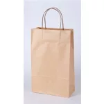 Bortartó papírtasak, 2-es, sodortfüles, natúr