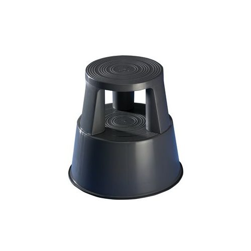Gurulós polipropilén zsámoly, WEDO sötétszürke