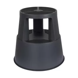 Gurulós polipropilén zsámoly, WEDO, sötétszürke