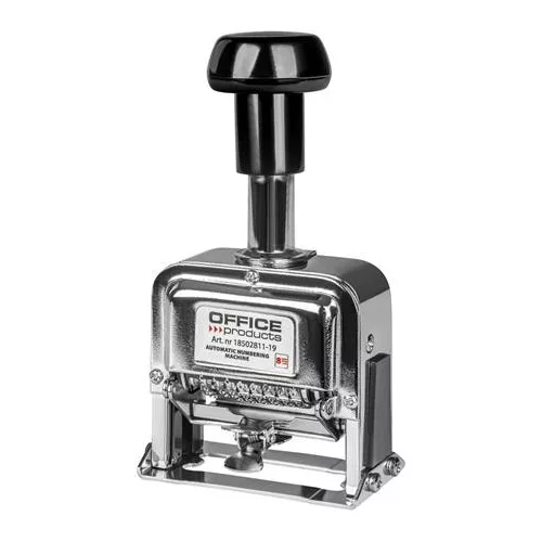 Sorszámbélyegző, automata, fém, 8 karakter, OFFICE PRODUCT
