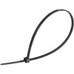 Kábelkötegelő, gyorskötöző, 3,6x250mm, DONAU "Tech", fekete