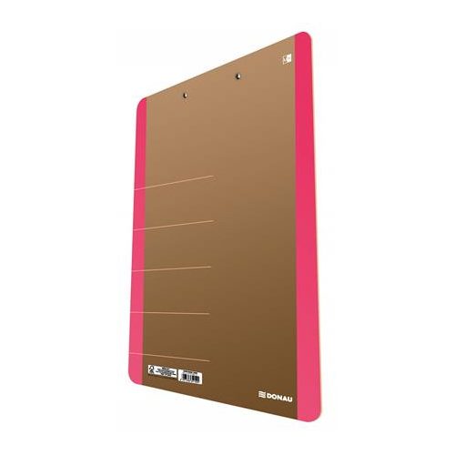 Felírótábla, karton, A4, DONAU "Life", neon rózsaszín