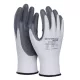 Szerelőkesztyű, nitril, DONAU "Safety 01", 10/XL méret, szürke