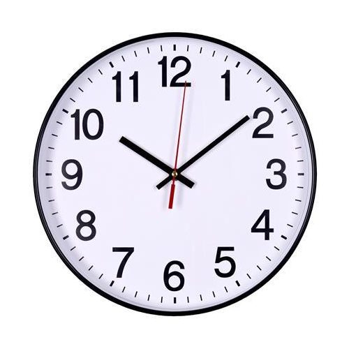 Falióra, 34 cm, DONAU, fekete keret