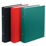 Gyűrűs könyv, 2 gyűrű, 30 mm, A5, PP/karton, DONAU, fekete