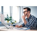 Notebookállvány, asztali, DURABLE "FOLD", ezüst