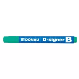   Táblamarker, 2-4 mm, kúpos, DONAU "D-signer B", zöld
