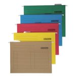 Függőmappa, karton, A4, DONAU, piros