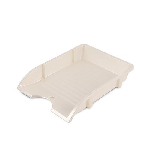 Irattálca, műanyag, törhetetlen, DONAU "Solid", gyöngyház