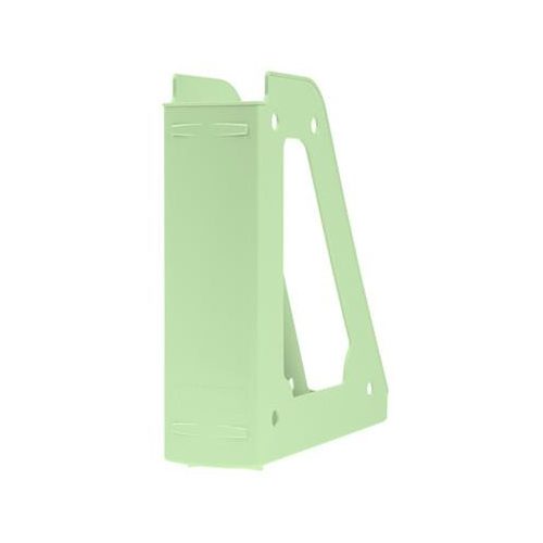 Iratpapucs, műanyag, 70 mm, DONAU, pasztellzöld