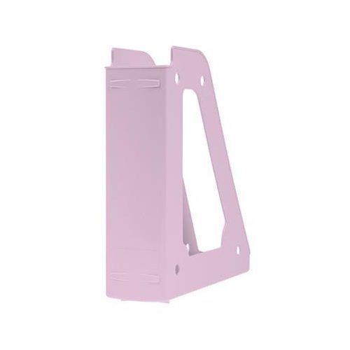 Iratpapucs, műanyag, 70 mm, DONAU, pasztell-lila