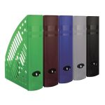 Iratpapucs, műanyag, 70 mm, DONAU, fekete