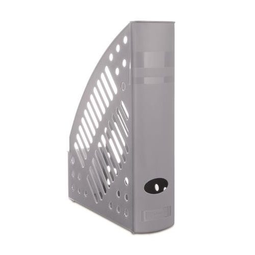 Iratpapucs, műanyag, 70 mm, DONAU, szürke