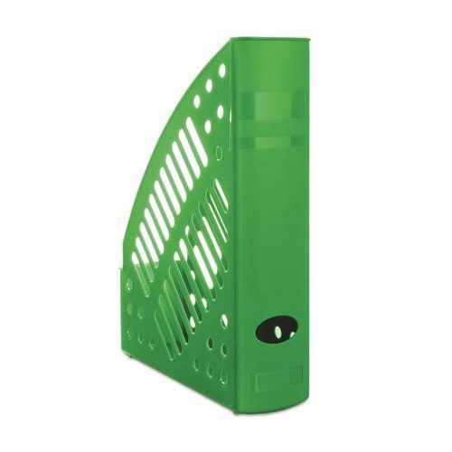 Iratpapucs, műanyag, 70 mm, DONAU, zöld