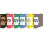 Archiválódoboz, A4, 80 mm, karton, DONAU, natúr