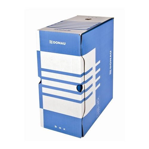 Archiválódoboz, A4, 155 mm, karton, DONAU, kék