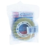 Ragasztószalag, 18 mm x 33 m, DONAU, átlátszó