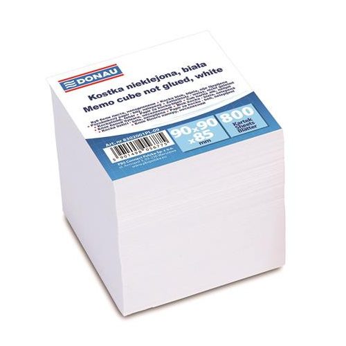 Kockatömb, utántöltő, 90x90x85 mm, DONAU