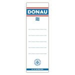 Cserecímke, iratrendezőhöz, öntapadó, 54x153 mm, DONAU, fehér