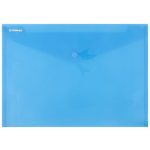 Irattartó tasak, A4, PP, patentos, DONAU, kék