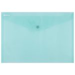 Irattartó tasak, A4, PP, patentos, DONAU, zöld