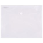 Irattartó tasak, A5, PP, patentos, DONAU, áttetsző