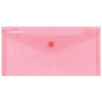 Irattartó tasak, DL, PP, patentos, DONAU, piros