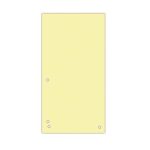 Elválasztócsík, karton, DONAU, citromsárga