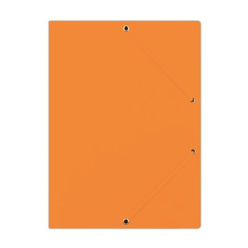 Gumis mappa, prespán, A4, DONAU "Premium", narancssárga