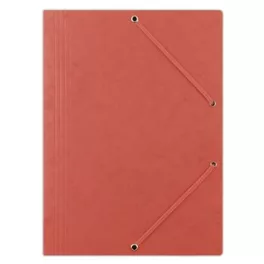 Gumis mappa, prespán, A4, DONAU "Premium", piros