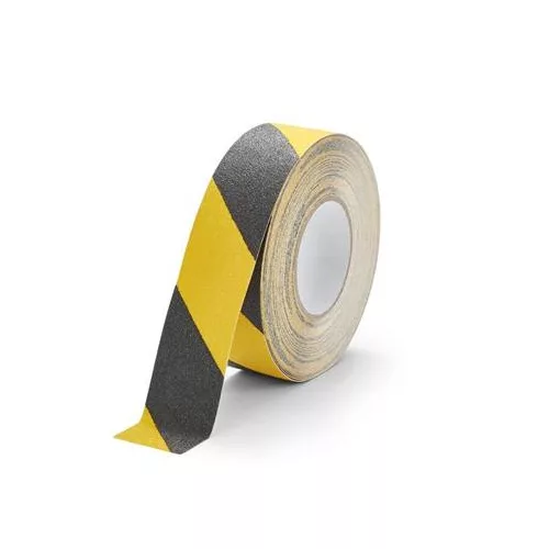 Csúszásgátló szalag, 5 cm x 15 m, DURABLE "DURALINE® GRIP", sárga-fekete